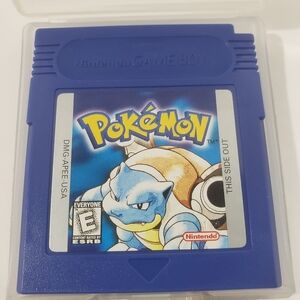 Nintendo Gameboy Pokémon Blue Cartridge Game Japan